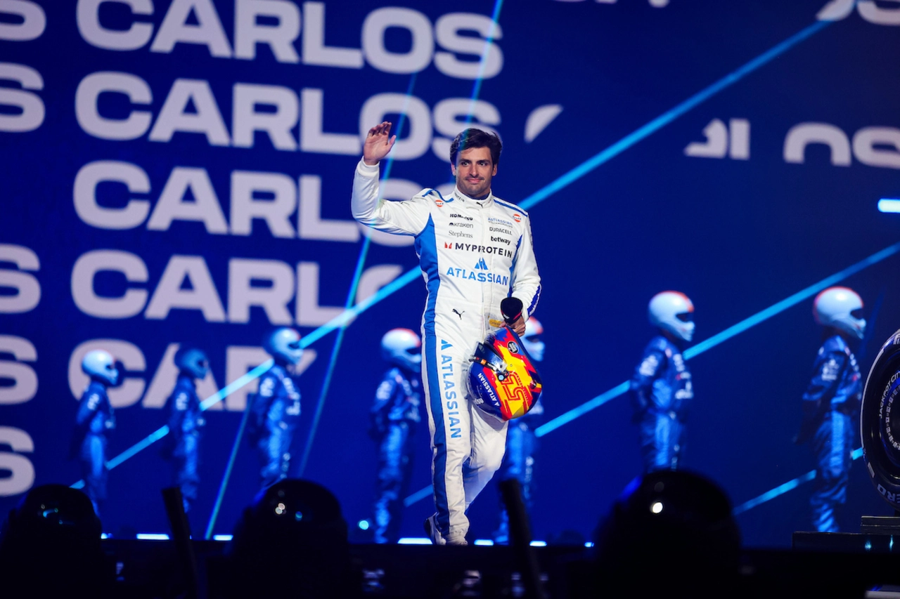 Carlos sainz Jr williams F1 2025 presentazione
