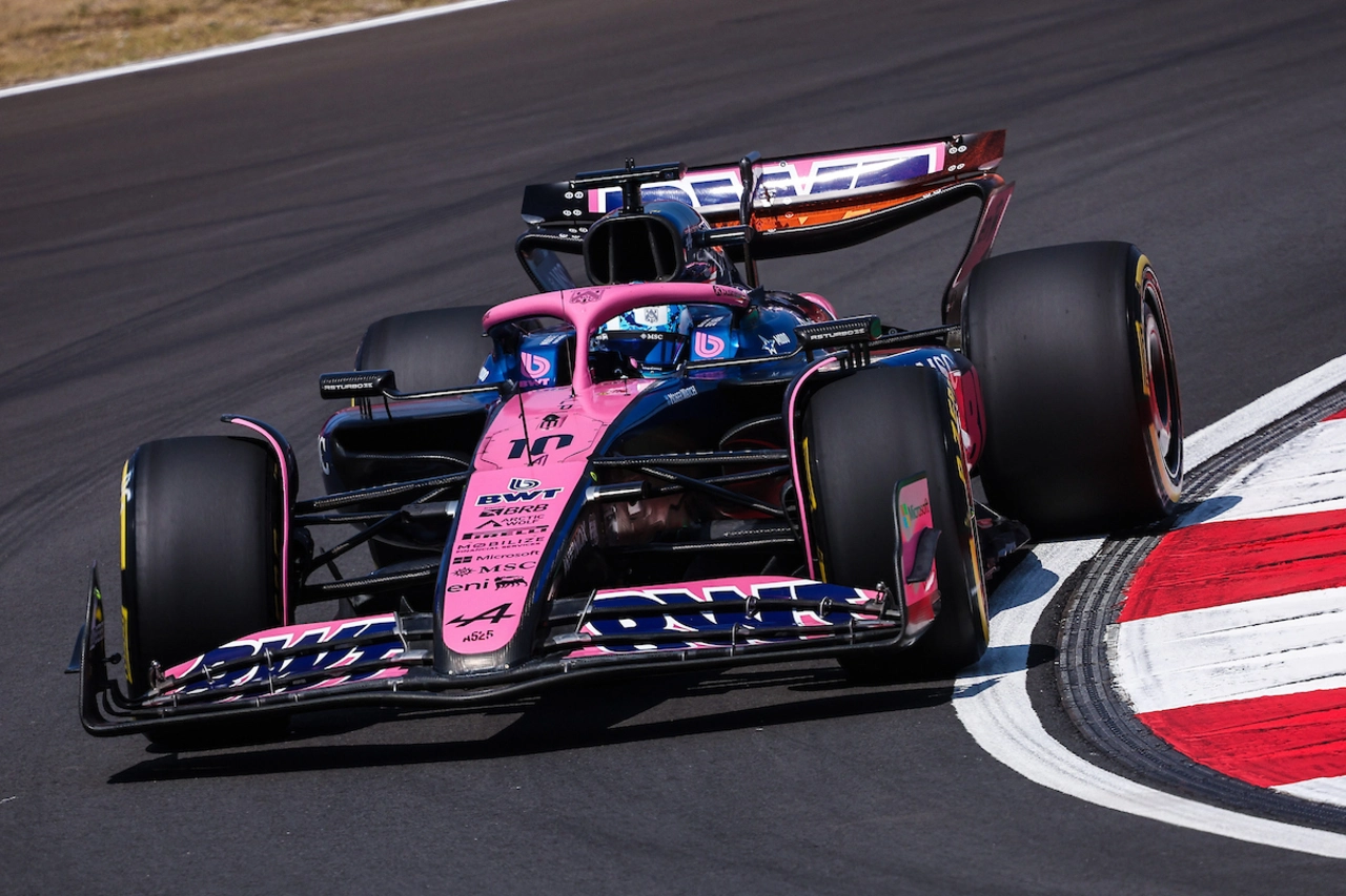 F1Shanghai2025 Alpine