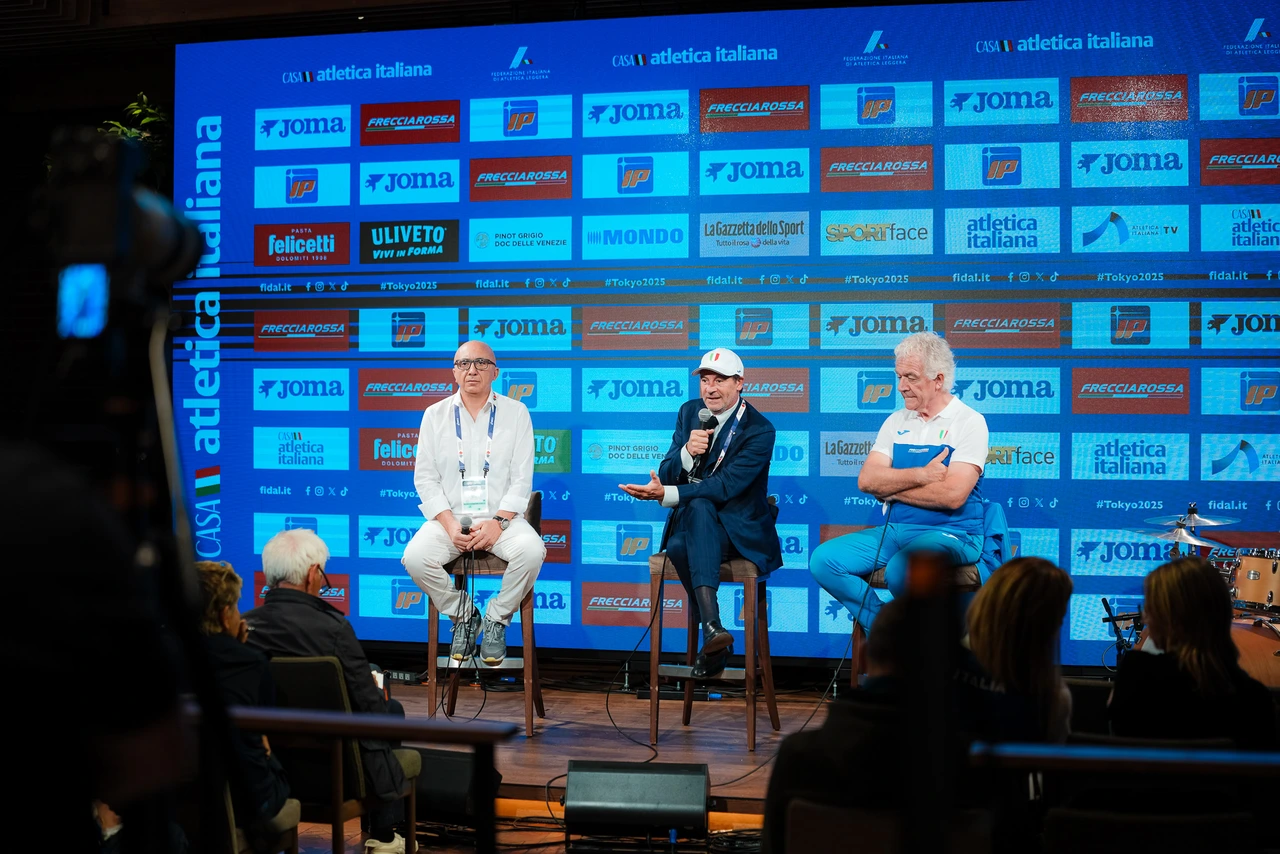 conferenza stampa mei mondiali atletica