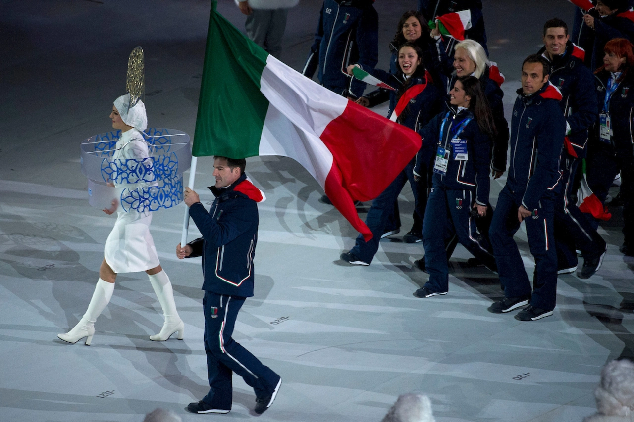 Sochi 2014 portabandiera Olimpiadi