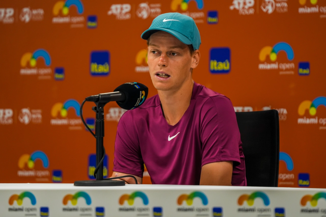 Jannik Sinner, conferenza stampa