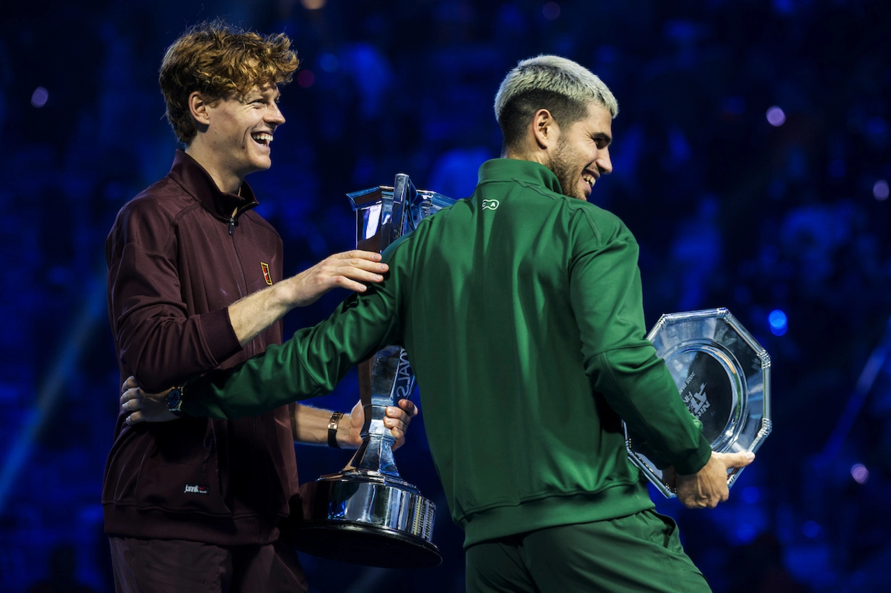 TennisATPFinals2025 Sinenr Alcaraz