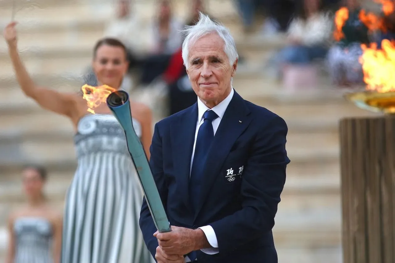 malagò fiamma olimpica