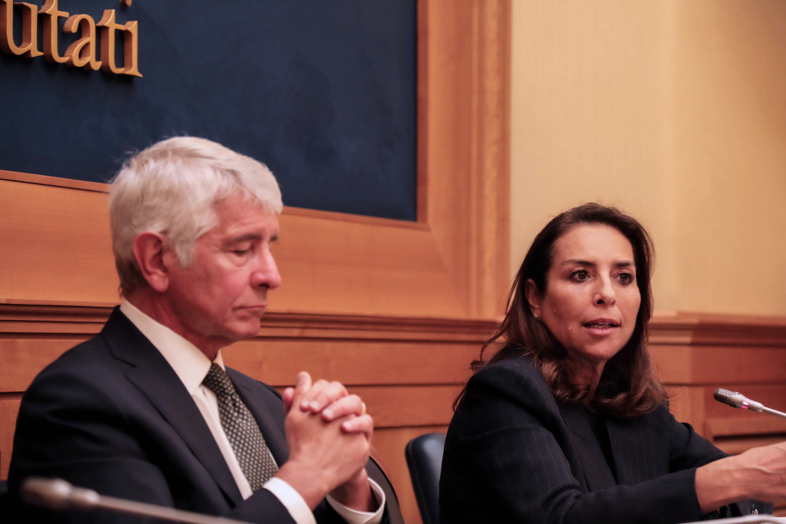 Andrea Abodi e Antonella Baldino