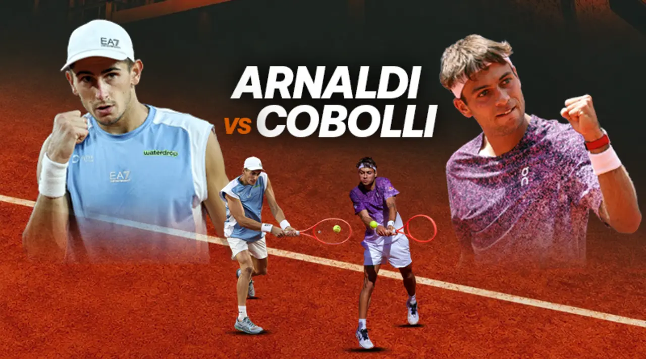 Arnaldi-Cobolli in chiaro su NOVE